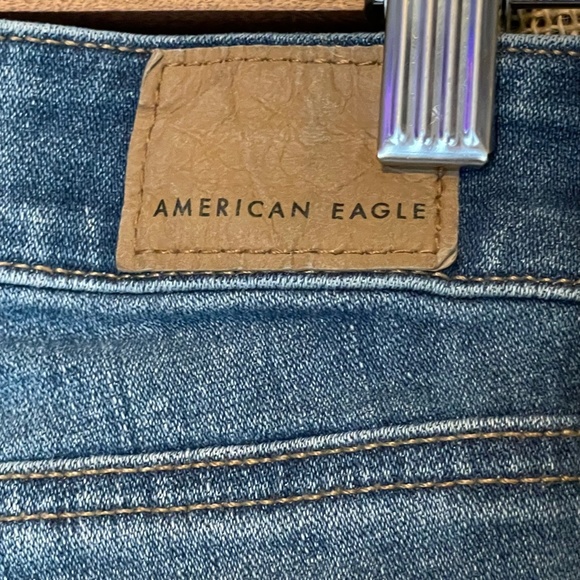 Womens AMERICAN EAGLE super stretch skinny 00 extra short XS EUC! - Picture 7 of 10